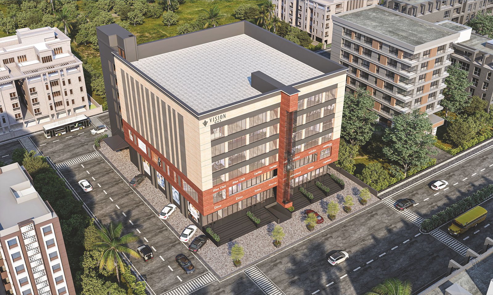 Vision One - Aerial View