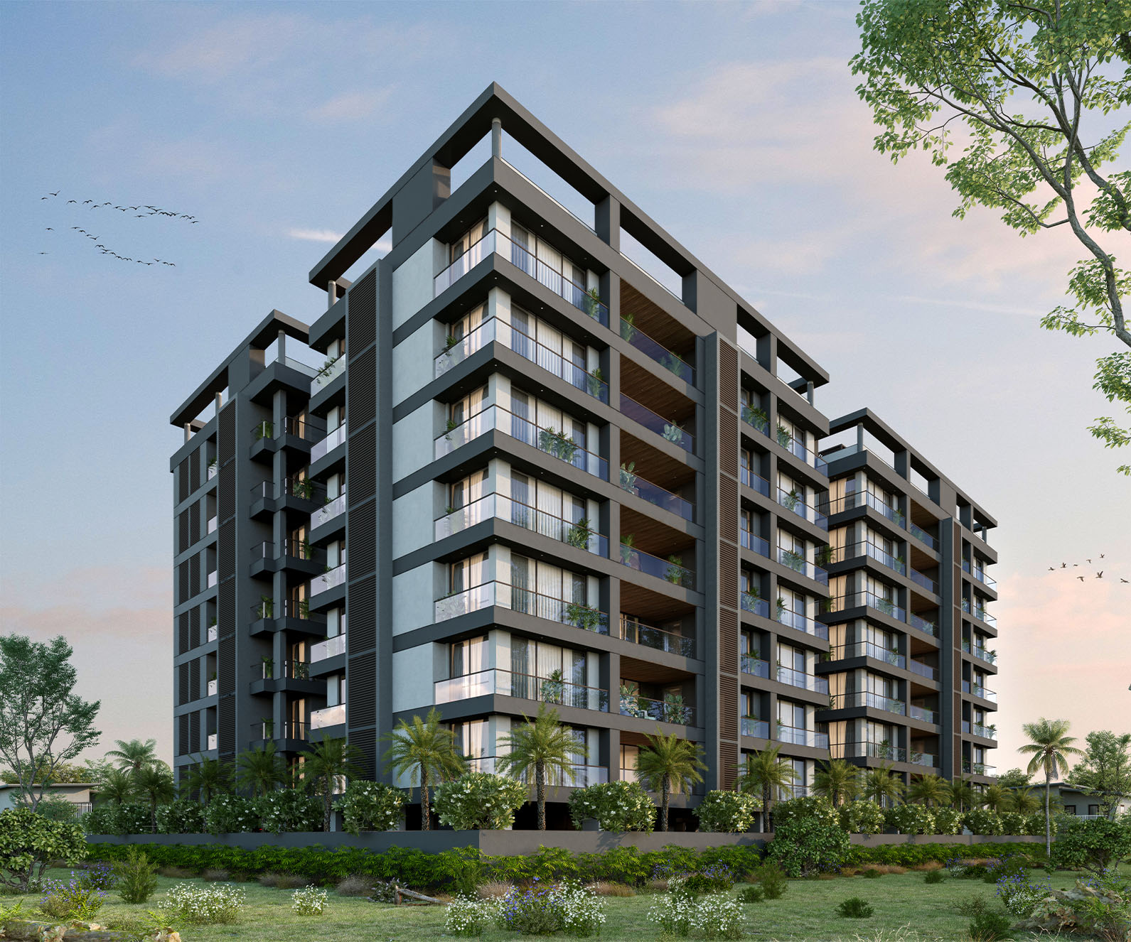 The Parkside Wing B 4BHK